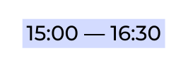 15 00 16 30